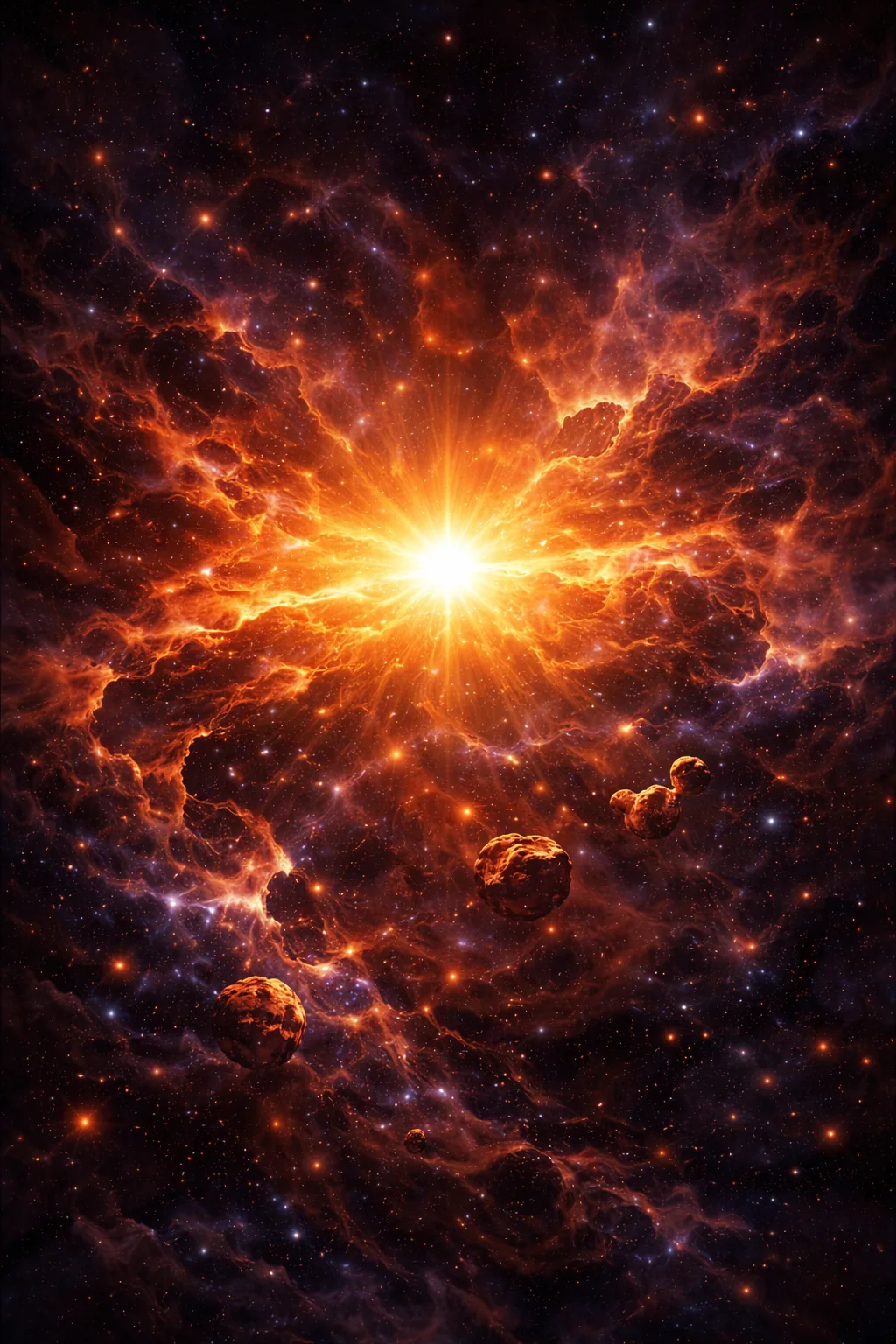 Bright star cloud